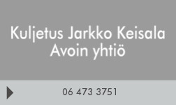 Kuljetus Jarkko Keisala Oy logo